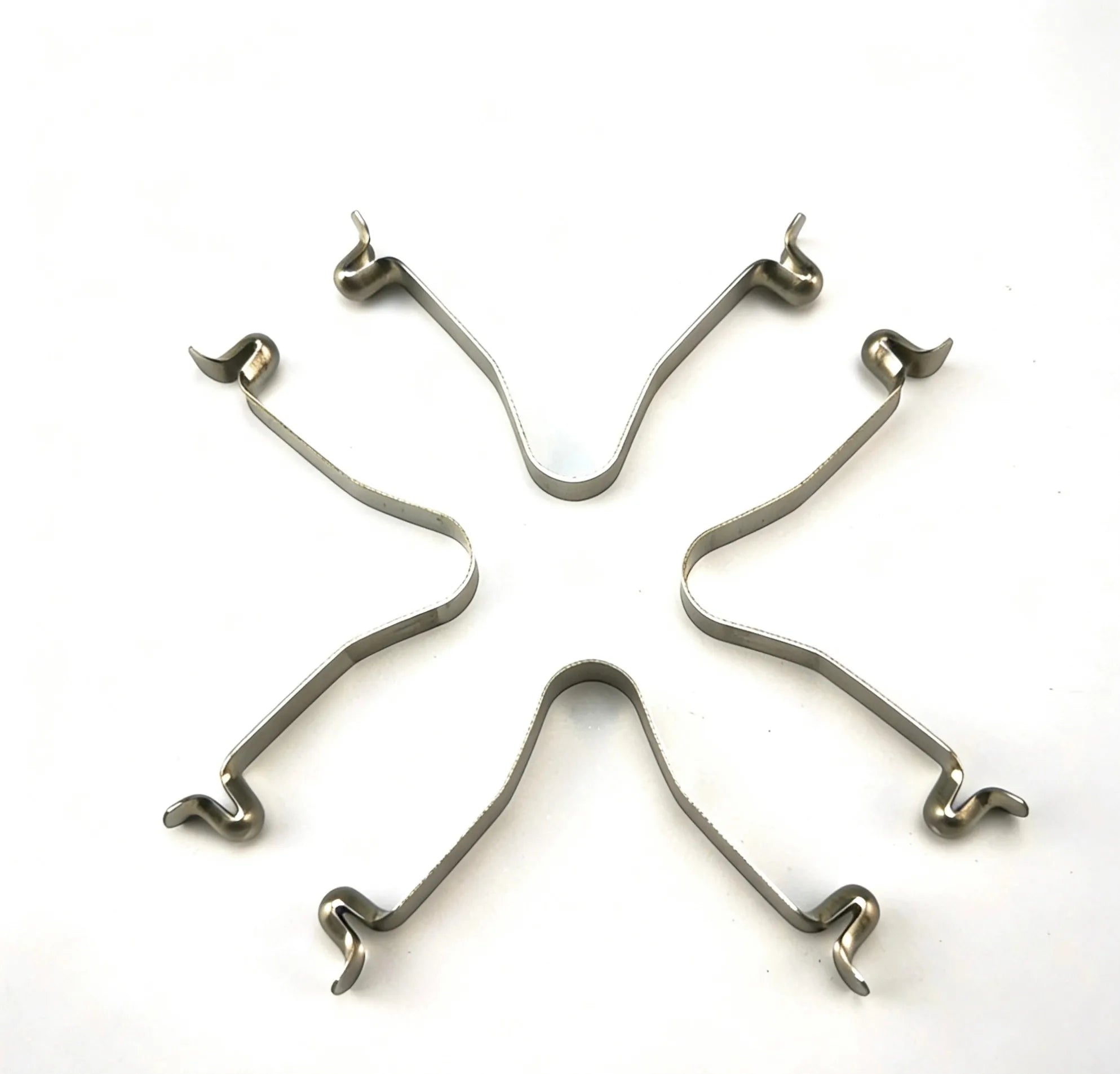 8mm Double Pin Spring Clip - star arrangement